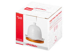 Подставка п/лимон 12,5*12,5*11 см Розы на дер. подставке - Elan gallery фото 30