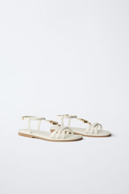 SANDALIA PEZ / Blanco - Zara фото 2