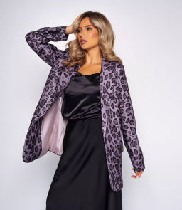 Пиджак #БШ2603, серый