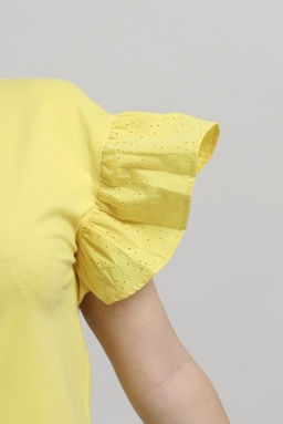 CRB wear/CSSW 60385-30 Футболка женская,желтый/Ex.Cherubino фото 4