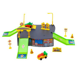 Парковка детская Гараж, 2 машинки, аксессуары - Автоград фото 2