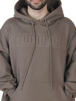 2811 DK. GRAY Худи унисекс мужское (95% хлопок, 5% спандекс)