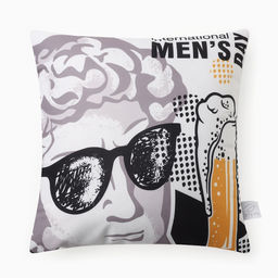 Подушка декоративная Этель Men's day 40х40 см, велюр, 100% п/э