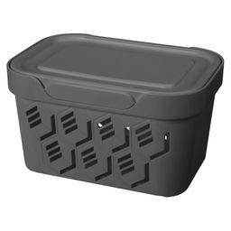 Ящик универсальный с крышкой "DELUXE", 1,9 л, 189*132*110 арт. С32335