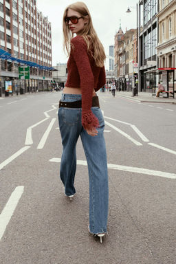 FRINGED KNIT CARDIGAN - Zara фото 3