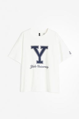 Camiseta oversize con estampado