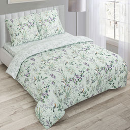 Постельное белье Муза (поплин зима-лето) Евро/Пододеяльник стеганый (молния): 1 шт. - 215*200; Простыня: 1 шт. - 215*240; Наволочка (клапан): 2 шт. - 70*70; Зима - лето