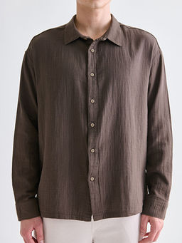 Rahat Kal?p Uzun Kollu Erkek G?mlek