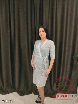 Комплект халат и сорочка для беременных