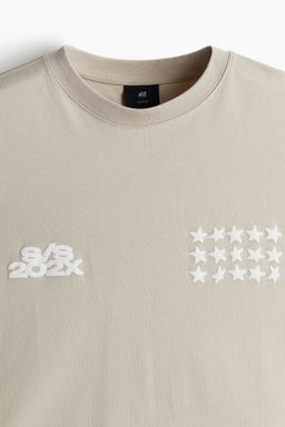 Camiseta con motivo estampado Loose Fit - H&m фото 8
