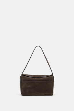 MINI BOLSO PIEL / Marr?n