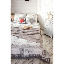 Постельное бельё Этель 2 сп Love 175*215 см, 200*220 см, 70*70 см -2 шт, 100% хлопок, бязь 125 г/м2  фото 5