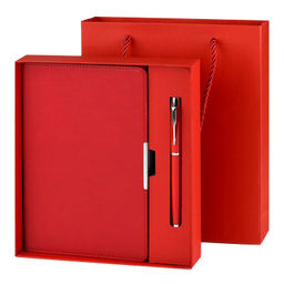 Ежедневник недатированный + ручка шариковая + пакет бумажный (набор подарочный) ESCALADA, А5, 120 л.