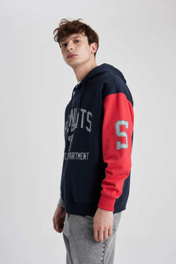 Толстовка Snoopy Oversize с капюшоном - Defacto фото 5