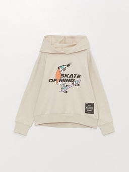 Rahat Kal?p Kap??onlu Erkek ?ocuk Sweatshirt