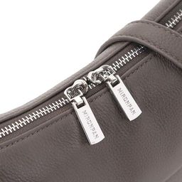 Женская сумка,кожа, MIRONPAN 621 Темно-серый