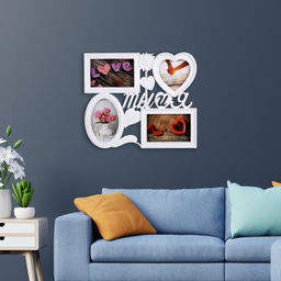 Фоторамка коллаж Ты и Я 36х30 см / 714-7 /уп 32/4 фото - Галеонтрейд фото 2