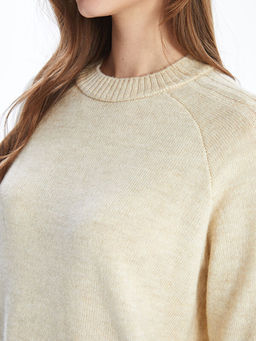 Bisiklet Yaka Kad?n Triko Tunik