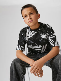 ACOOLA / Футболка детская для мальчиков Noel черный  фото 3