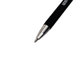 Ручка шариковая СТИРАЕМЫЕ ЧЕРНИЛА 0.8 мм, автоматическая, стержень синий, прорезиненый квадратный ЧЁРНЫЙ корпус