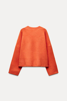 PLAIN KNIT SWEATER - Zara фото 5
