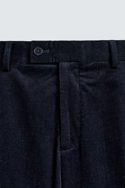 CORDUROY SUIT TROUSERS - Zara фото 8