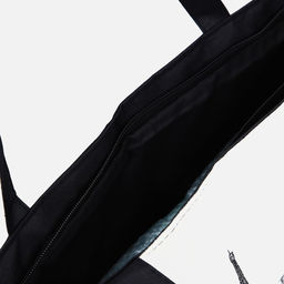 Сумка - шоппер с подкладкой, 42×9×32 см, чёрная