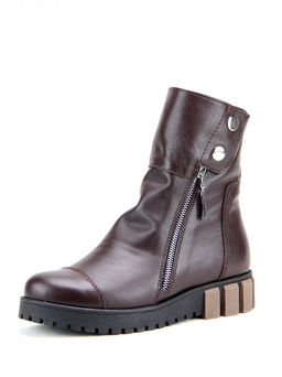 Ботинки EDART 235.astra8.brown/шерсть