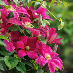 Клематис Ниобе - Долина роз фото 7