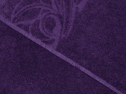 Полотенце махровое 5с403.612ж1 Каркаде(1-черника) 45х90 см