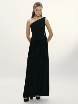 Топ асимметричный с бантом / Zarina