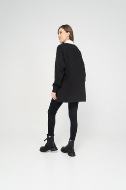 Джемпер женский 230L3-16 черный - Solo mio фото 8