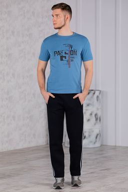 Брюки спортивные 
 3.MA085B-синий-тёмный