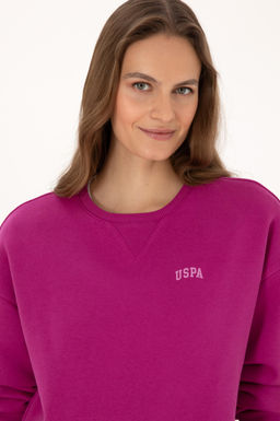 Kad_n Fu_ya _ardonlu Bisiklet Yaka Basic Sweatsh_rt