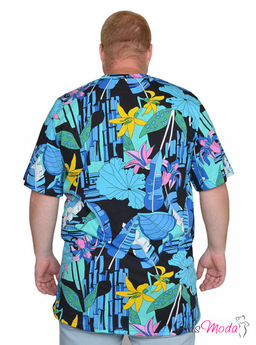 Футболка Модель №2051 размеры 44-84 - Plusmoda фото 3