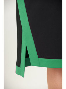 Платье Romanovich Style 1-2465 черный/зеленый фото 3