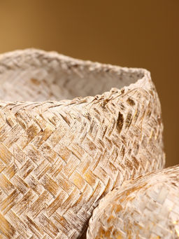 Корзинка плетёная «Аварис», 14×14×23 см