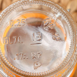 Цена за 12 шт. Банка для сыпучих продуктов Optima, 250 мл, с бугельным замком, стекло