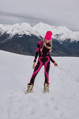 Термобелье Punch (Черный/Розовый)