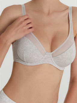 Бюстгальтер женский макси в сером цвете - Mark formelle фото 6