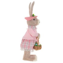 Фигурка декоративная "Заяц", L14 W13 H45 см