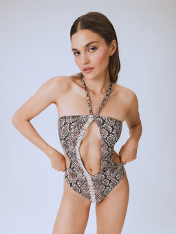 Купальник жен. Edige змеиный принт - Infinity Lingerie фото 2
