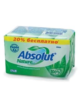 АБСОЛЮТ NATURE FitoGuard антибакт.мыло 4х75гр Алоэ