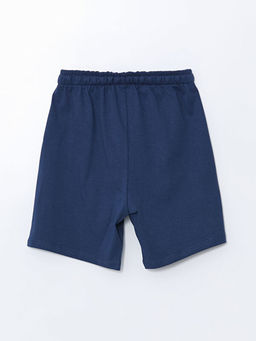 Beli Lastikli Yaz? Bask?l? Erkek ?ocuk ?ort