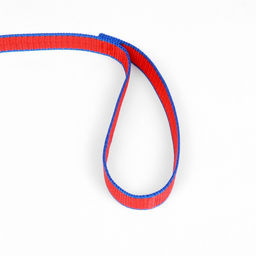 Поводок 5 м х 3 см, сине-красный - Пижон фото 2