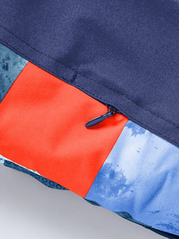 Горнолыжный костюм для мальчика темно-синего цвета 9327TS - Valianly фото 8