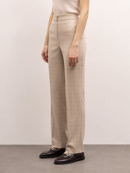 Брюки в клетку D281/takao - Emka фото 4