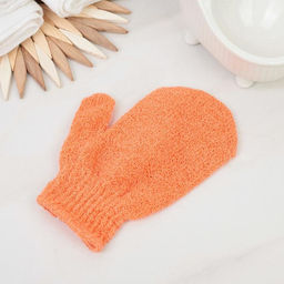 Цена за 2 шт. Мочалка - варежка массажная Доляна, 1812 см, МИКС фото 8