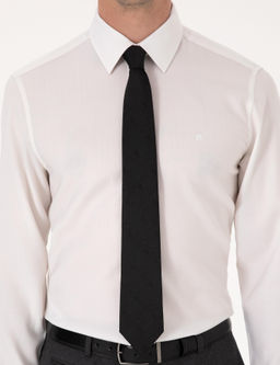 Beyaz Slim Fit Uzun Kollu G_mlek - Cacharel фото 6