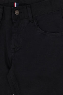 Черные брюки из плотной ткани для мальчика - U.s. polo assn фото 3